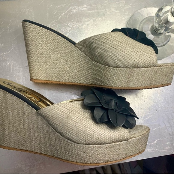 Sergio Zelcer Women’s Wedge Sandals - Picture 2 of 6